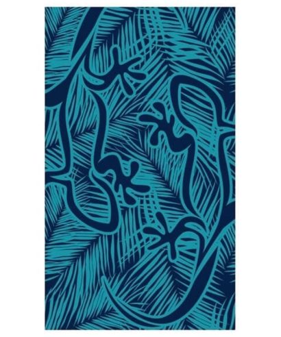 Toalla de playa terciopelo Palmier