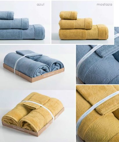 Juego de toallas Don Algodón Andros