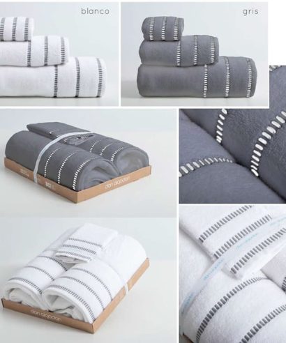 Juego de toallas Don Algodón Milo