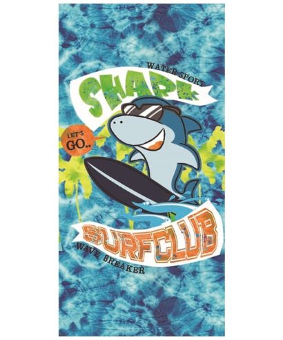 Toalla de playa infantil Sharklub