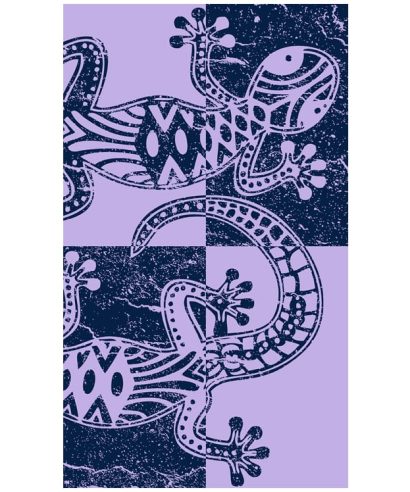 Toalla de playa terciopelo Lopez