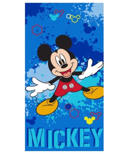 Toalla de playa Mickey face